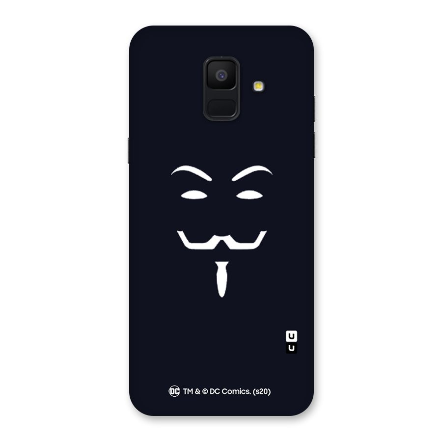 Minimal Anonymous Mask Back Case for Galaxy A6 (2018)