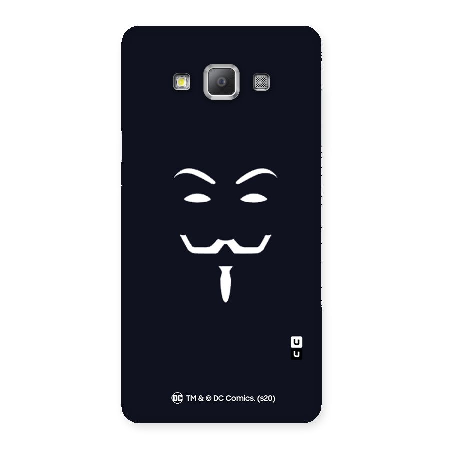 Minimal Anonymous Mask Back Case for Galaxy A7