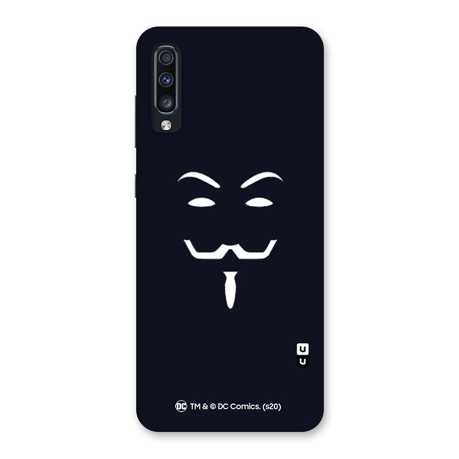 Minimal Anonymous Mask Back Case for Galaxy A70