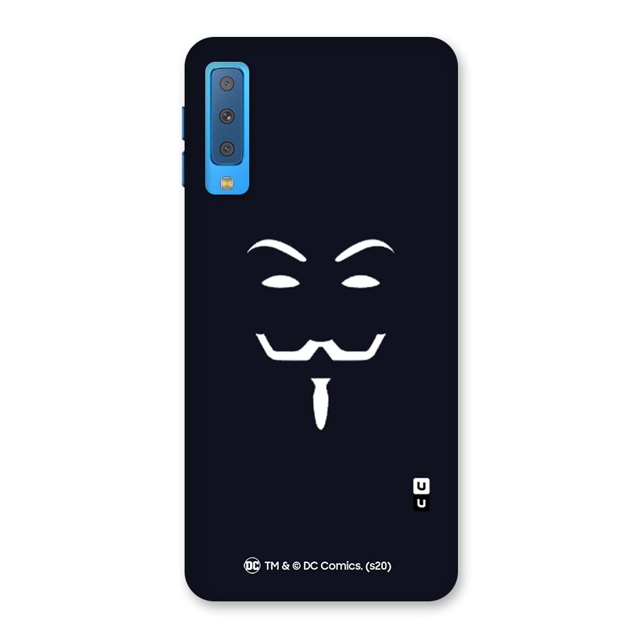 Minimal Anonymous Mask Back Case for Galaxy A7 (2018)