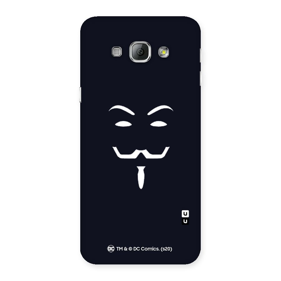 Minimal Anonymous Mask Back Case for Galaxy A8