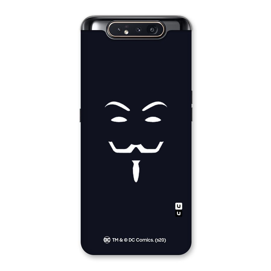 Minimal Anonymous Mask Back Case for Galaxy A80