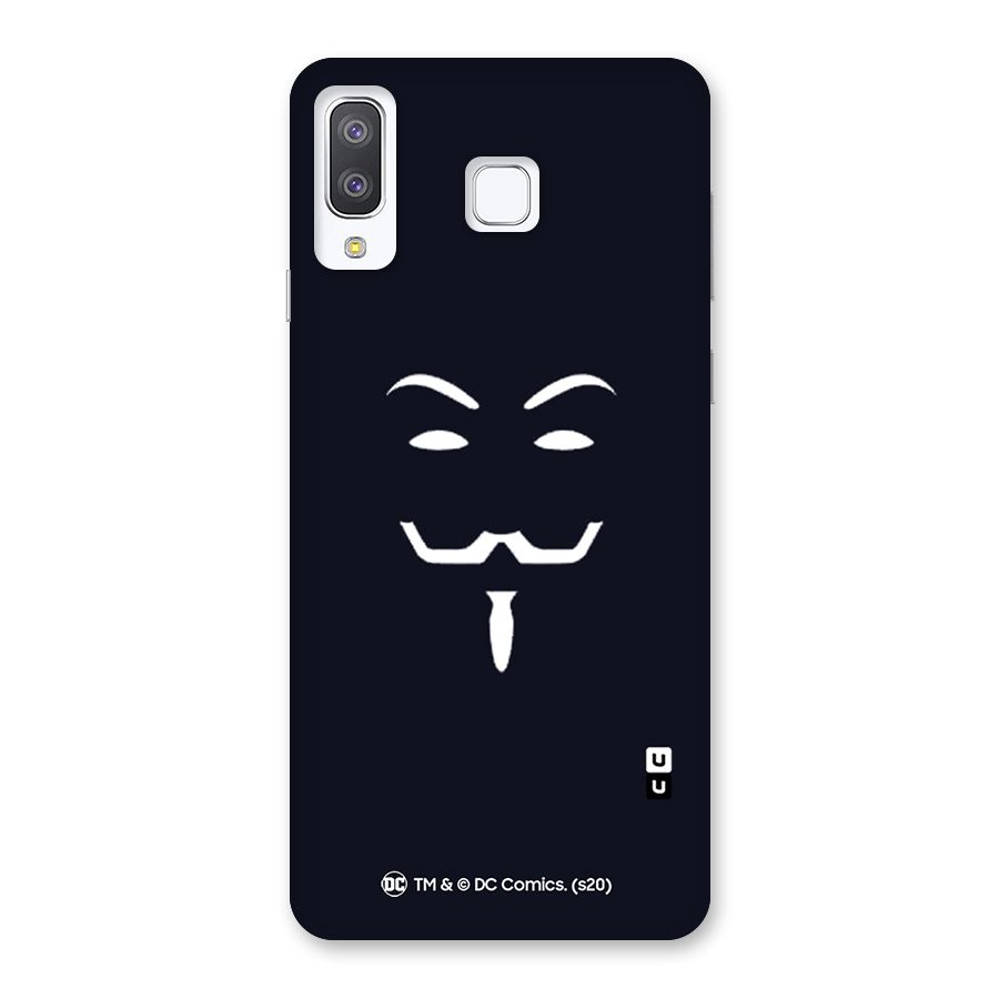 Minimal Anonymous Mask Back Case for Galaxy A8 Star