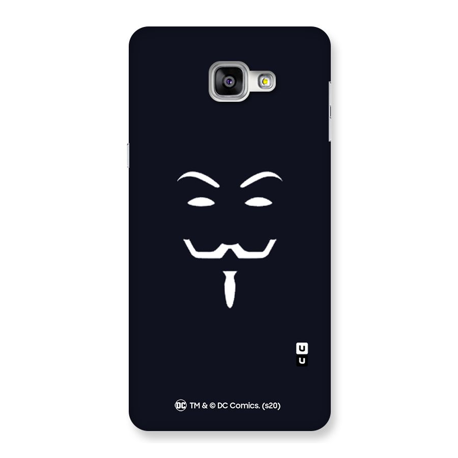 Minimal Anonymous Mask Back Case for Galaxy A9