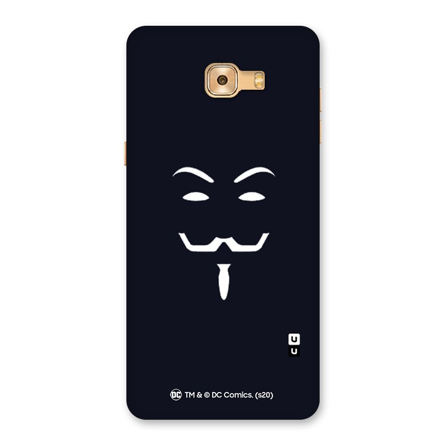 Minimal Anonymous Mask Back Case for Galaxy C9 Pro