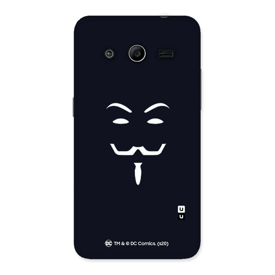 Minimal Anonymous Mask Back Case for Galaxy Core 2