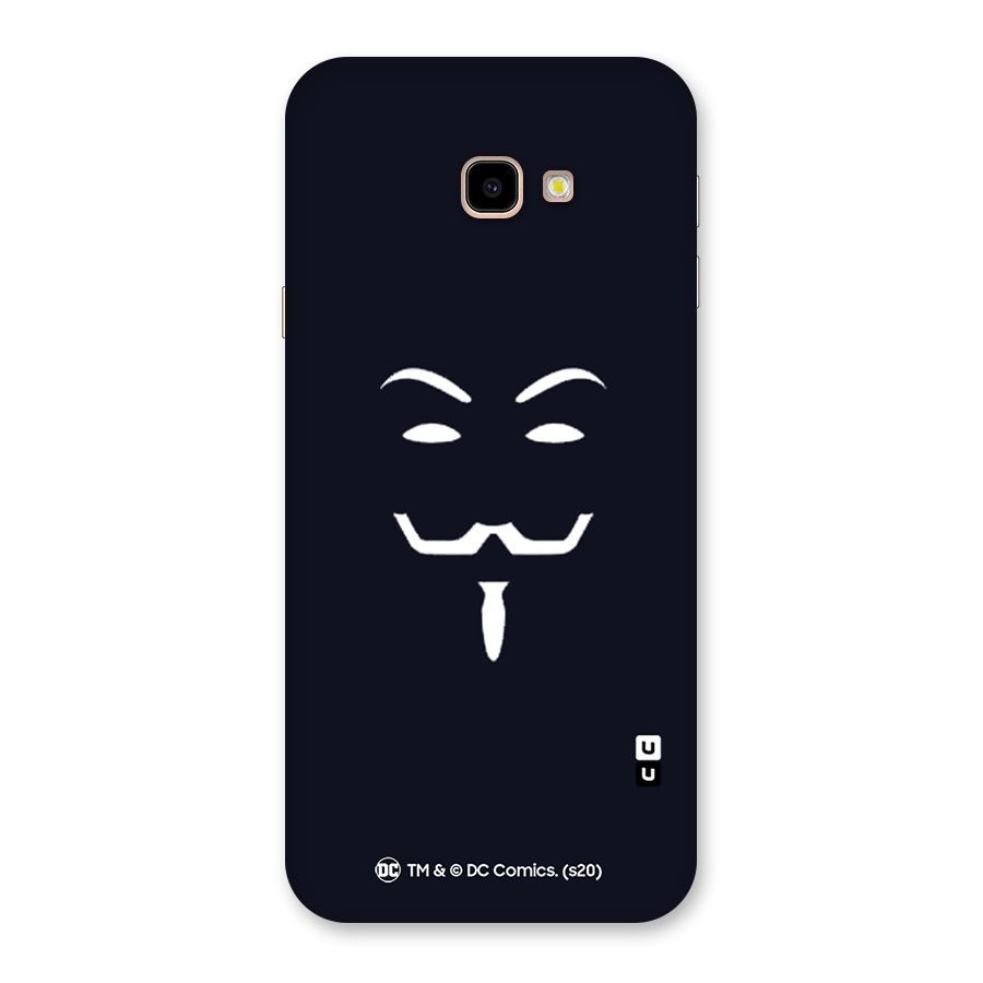 Minimal Anonymous Mask Back Case for Galaxy J4 Plus