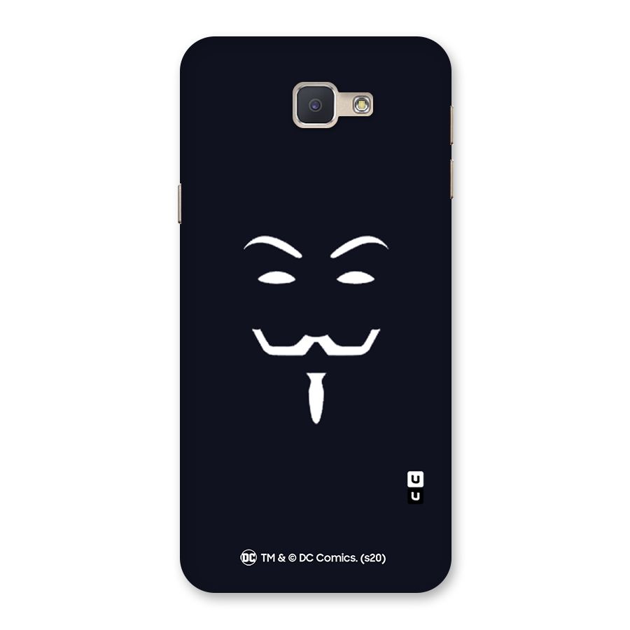 Minimal Anonymous Mask Back Case for Galaxy J5 Prime