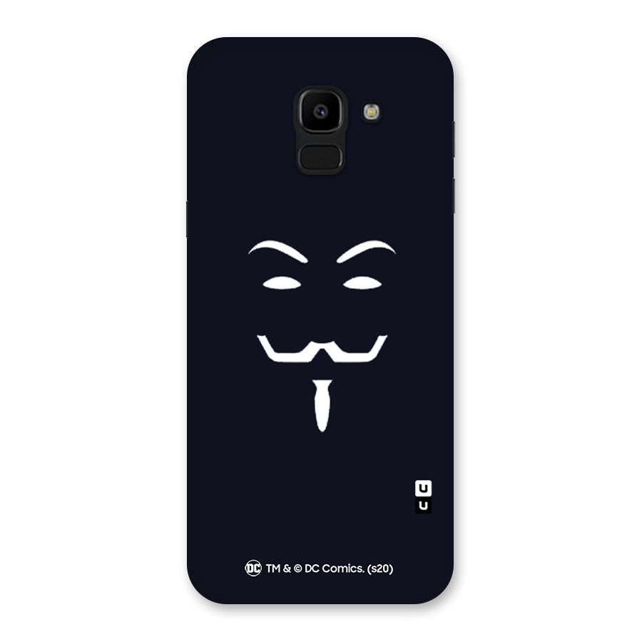 Minimal Anonymous Mask Back Case for Galaxy J6