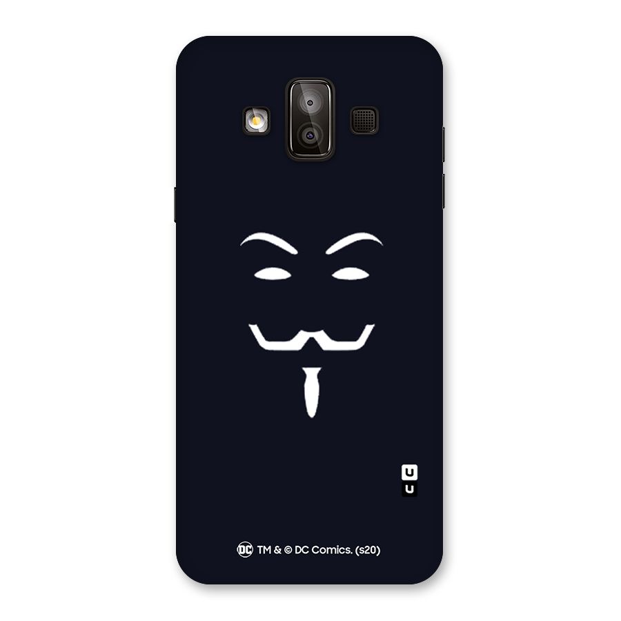 Minimal Anonymous Mask Back Case for Galaxy J7 Duo
