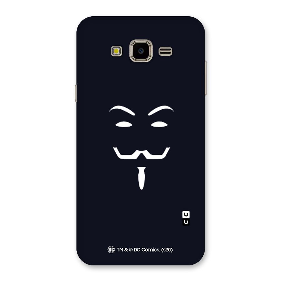 Minimal Anonymous Mask Back Case for Galaxy J7 Nxt