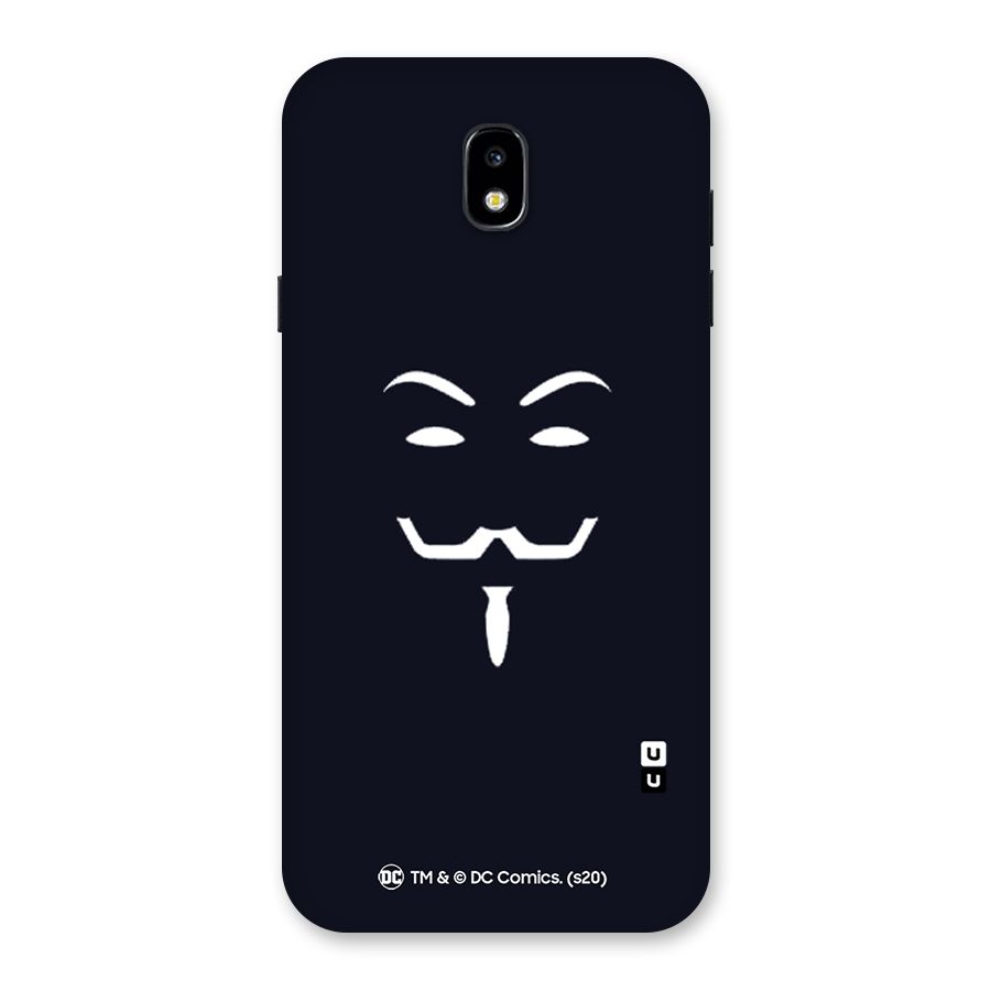 Minimal Anonymous Mask Back Case for Galaxy J7 Pro