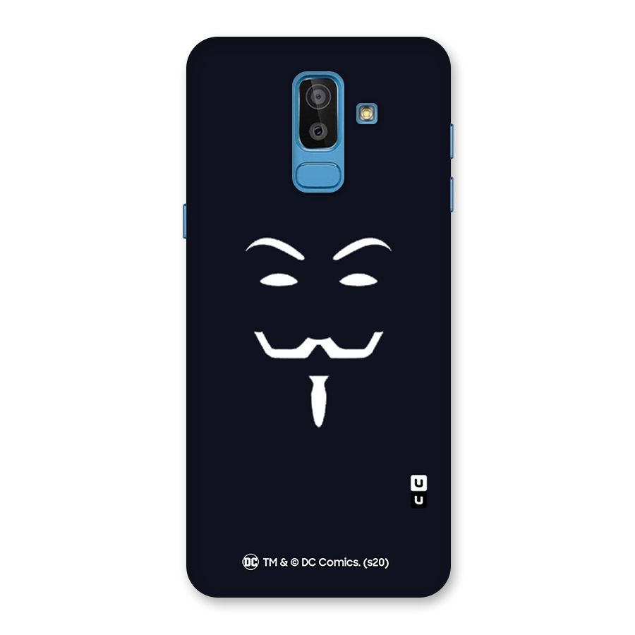 Minimal Anonymous Mask Back Case for Galaxy J8