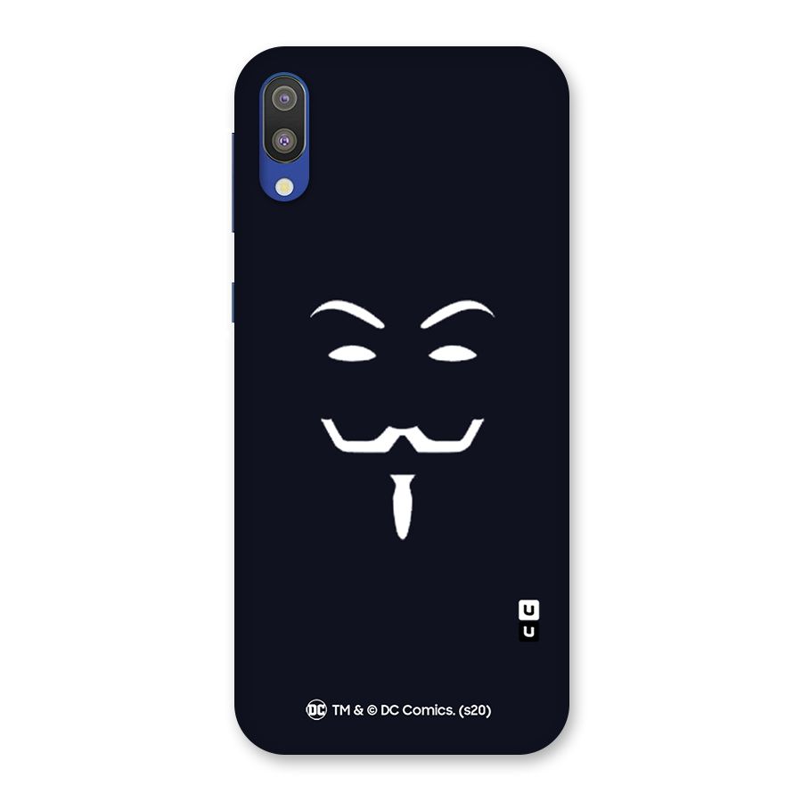Minimal Anonymous Mask Back Case for Galaxy M10