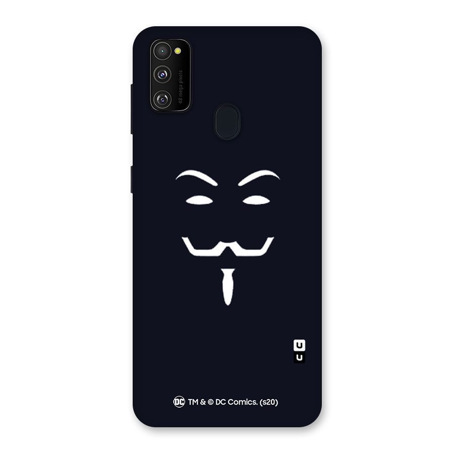 Minimal Anonymous Mask Back Case for Galaxy M30s
