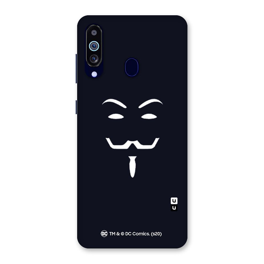 Minimal Anonymous Mask Back Case for Galaxy M40