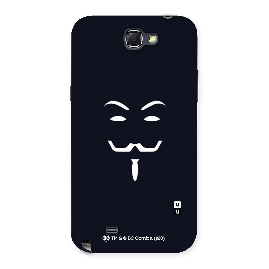 Minimal Anonymous Mask Back Case for Galaxy Note 2