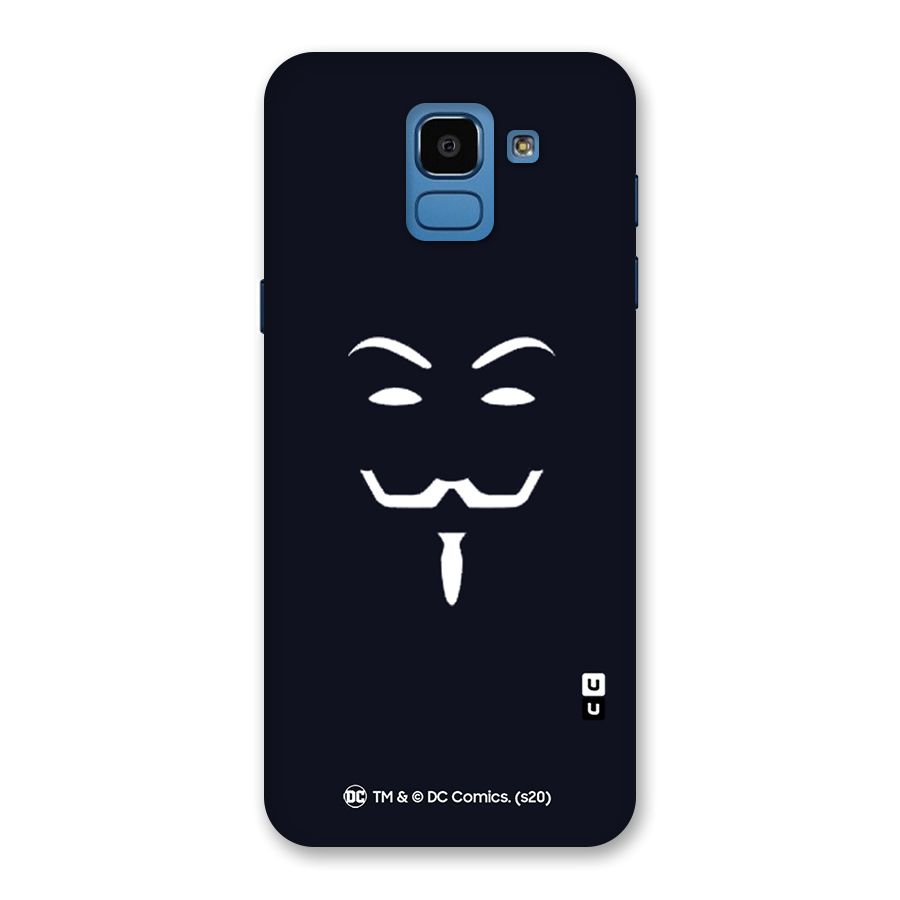 Minimal Anonymous Mask Back Case for Galaxy On6