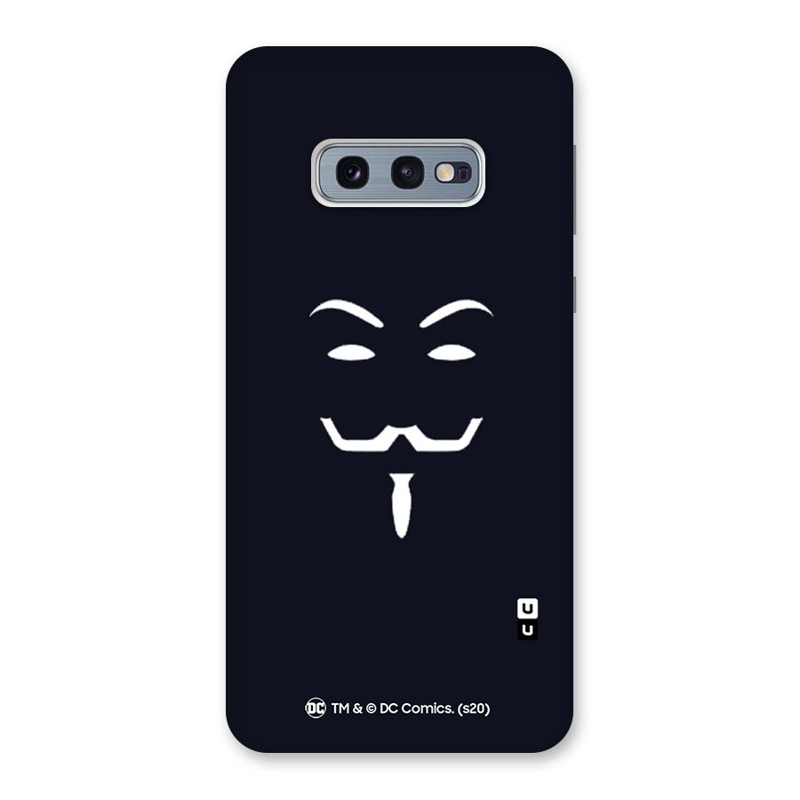 Minimal Anonymous Mask Back Case for Galaxy S10e