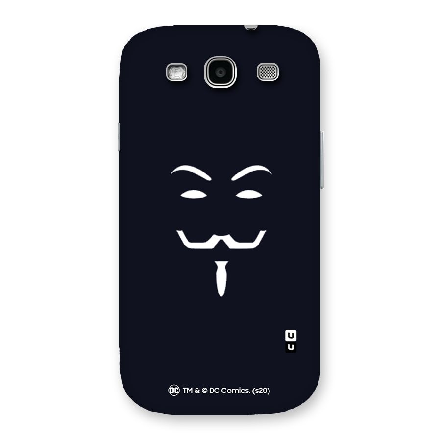 Minimal Anonymous Mask Back Case for Galaxy S3