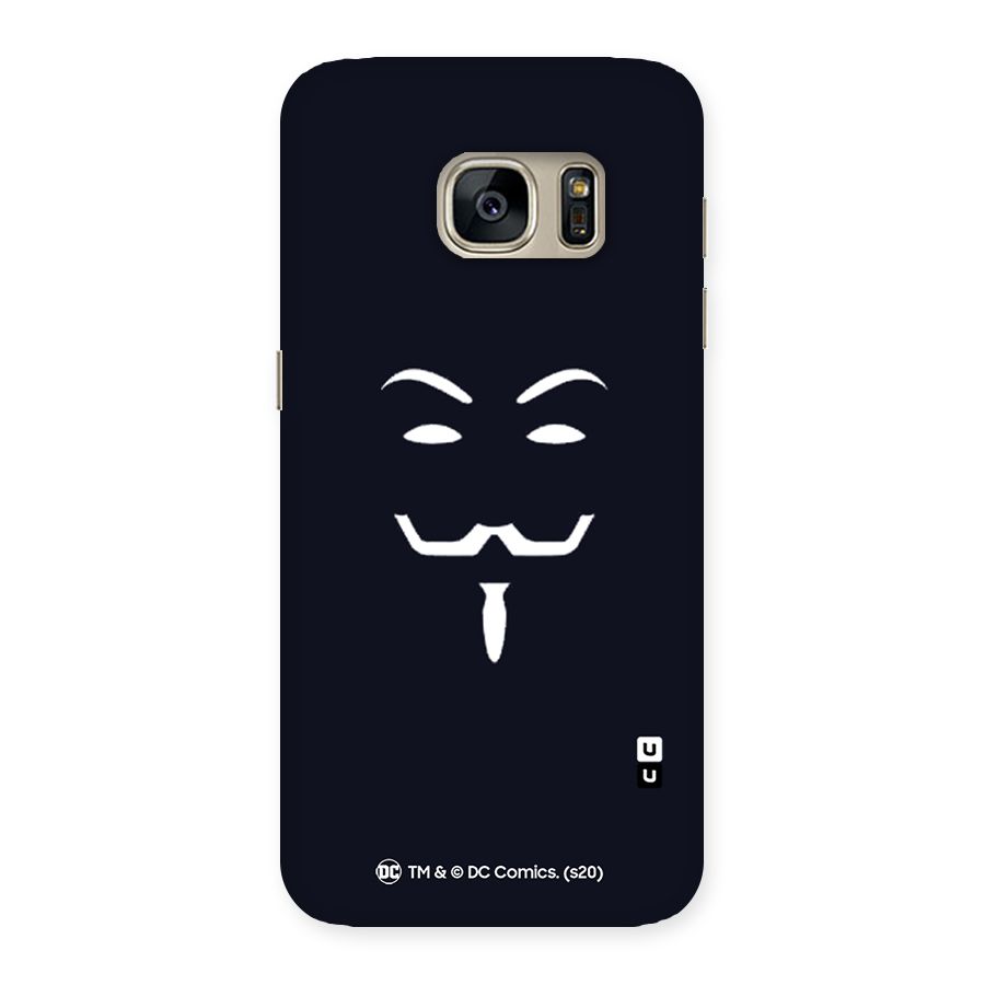 Minimal Anonymous Mask Back Case for Galaxy S7