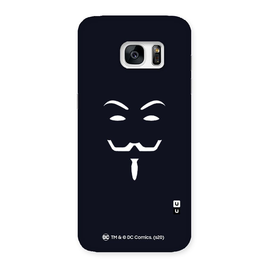 Minimal Anonymous Mask Back Case for Galaxy S7 Edge