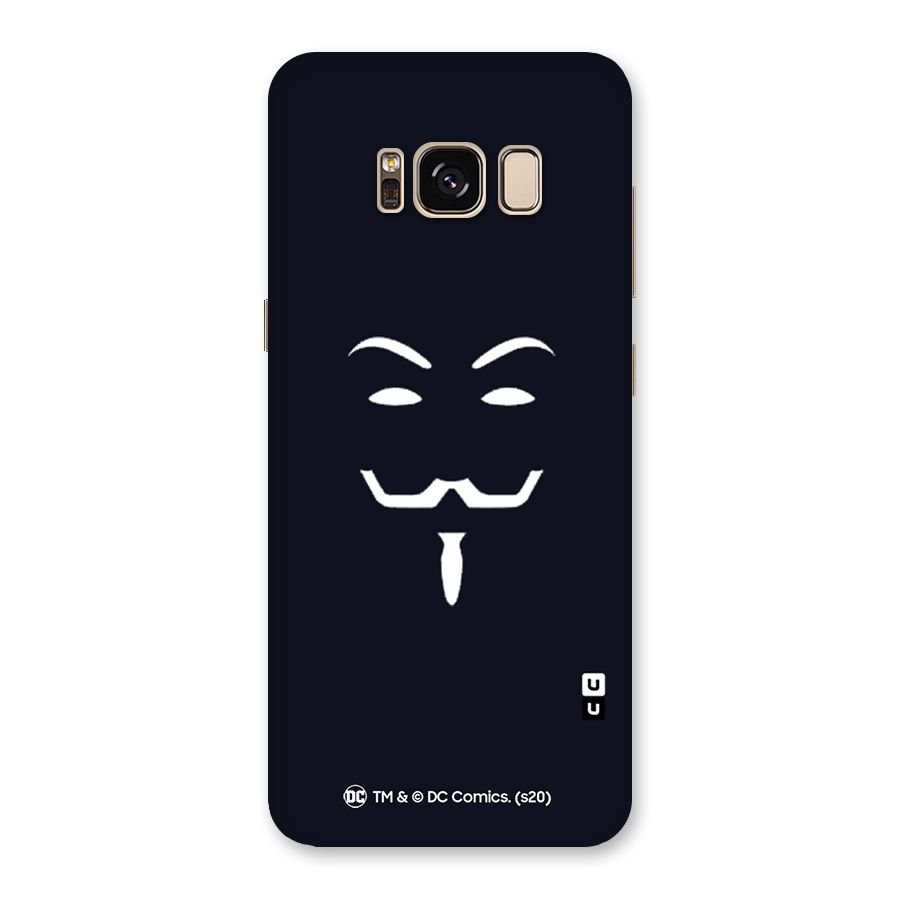 Minimal Anonymous Mask Back Case for Galaxy S8