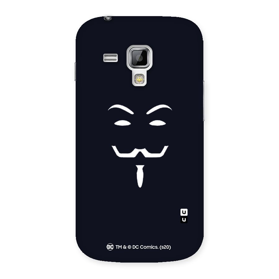 Minimal Anonymous Mask Back Case for Galaxy S Duos