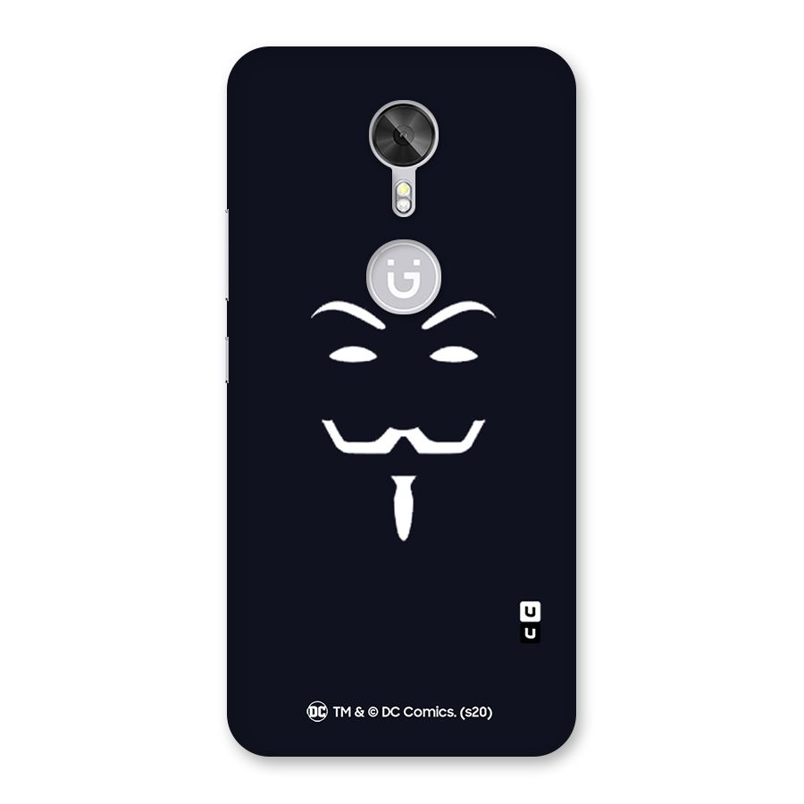 Minimal Anonymous Mask Back Case for Gionee A1