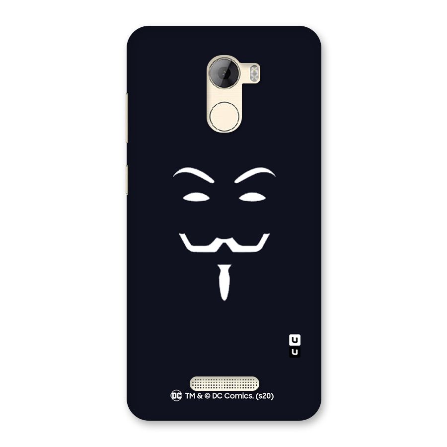 Minimal Anonymous Mask Back Case for Gionee A1 LIte