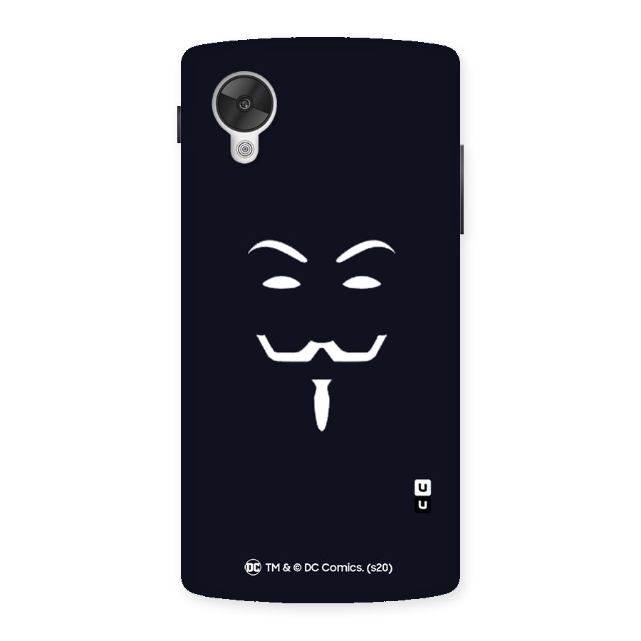 Minimal Anonymous Mask Back Case for Google Nexsus 5
