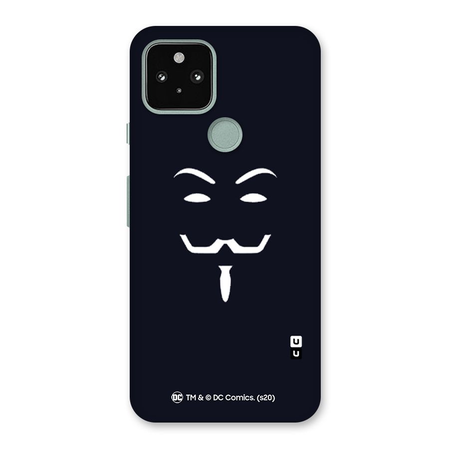 Minimal Anonymous Mask Back Case for Google Pixel 5