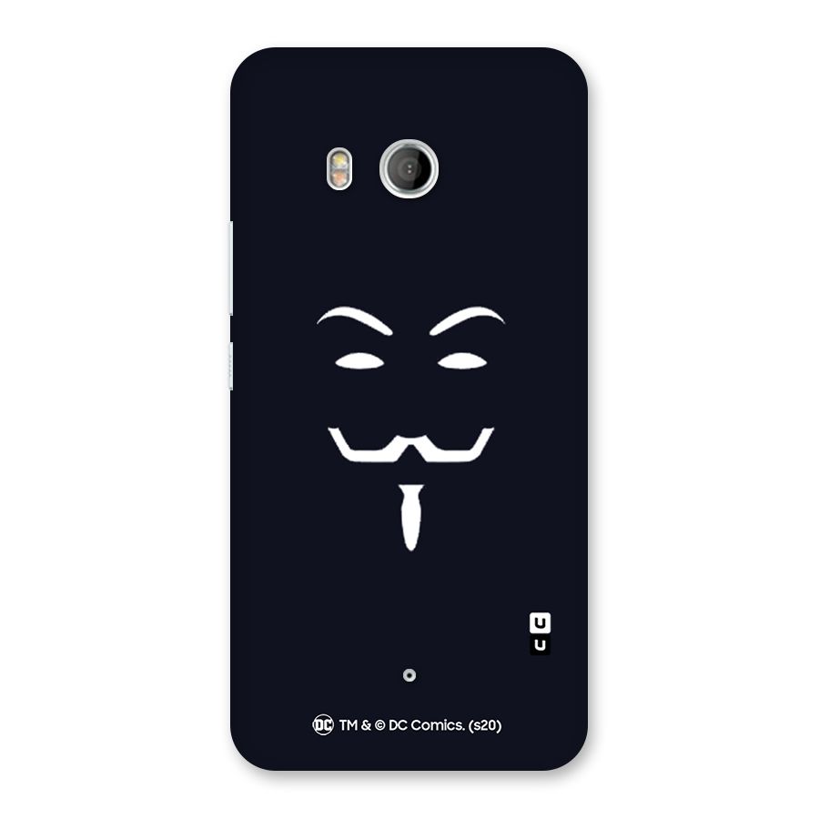 Minimal Anonymous Mask Back Case for HTC U11