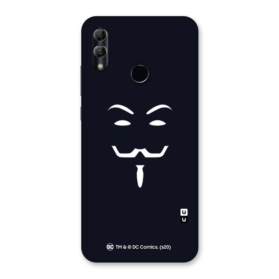 Minimal Anonymous Mask Back Case for Honor 10 Lite
