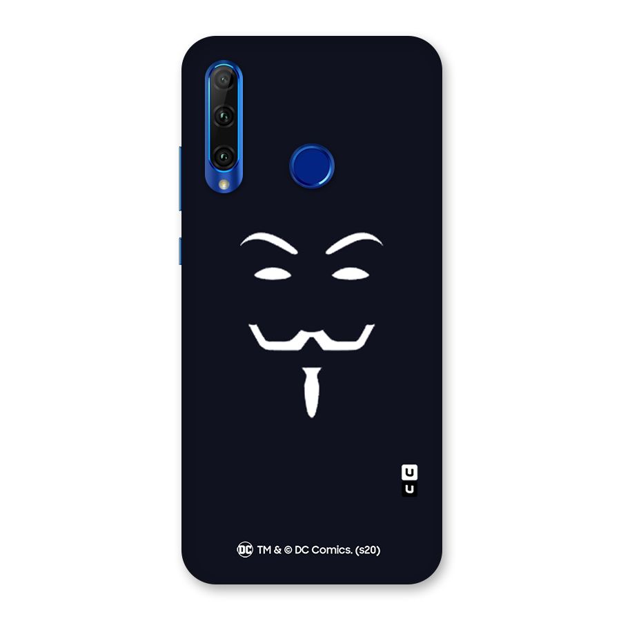 Minimal Anonymous Mask Back Case for Honor 20i
