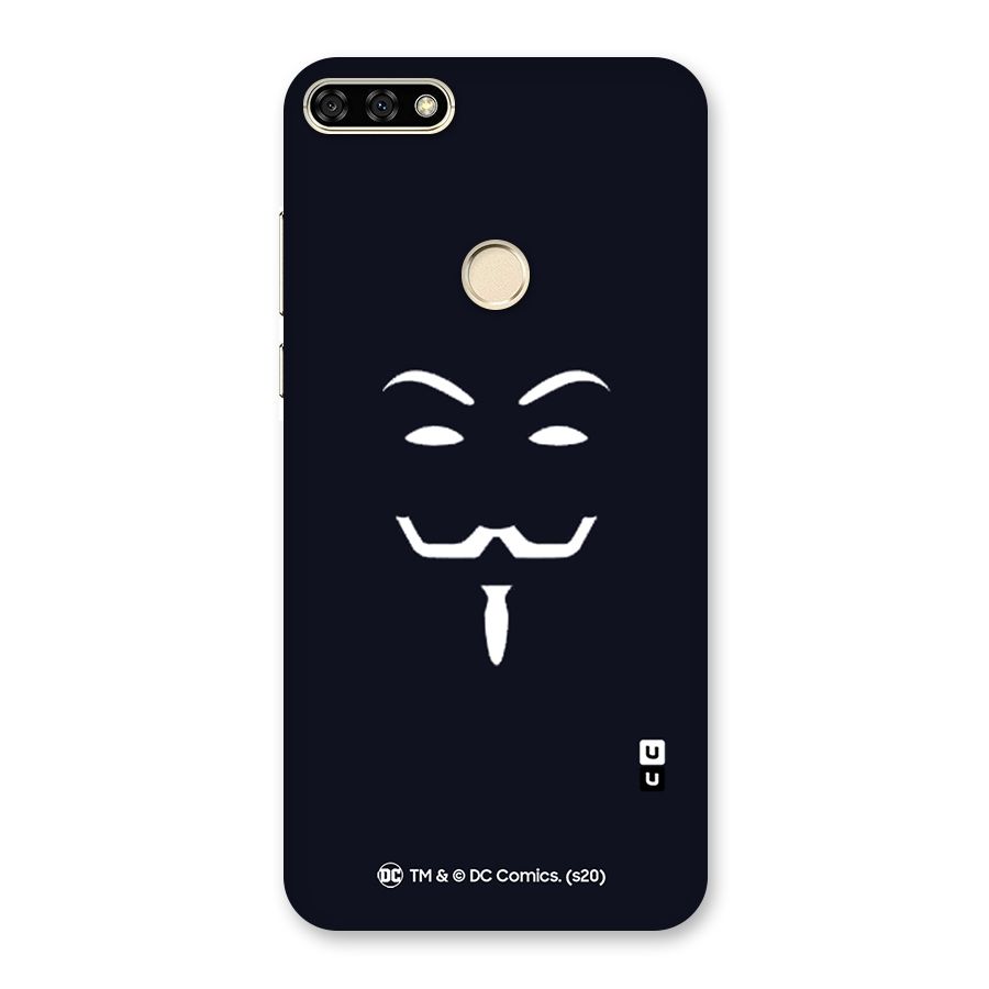 Minimal Anonymous Mask Back Case for Honor 7A