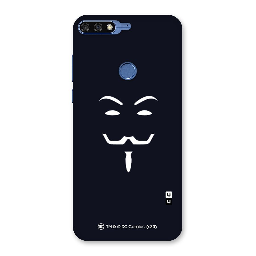 Minimal Anonymous Mask Back Case for Honor 7C