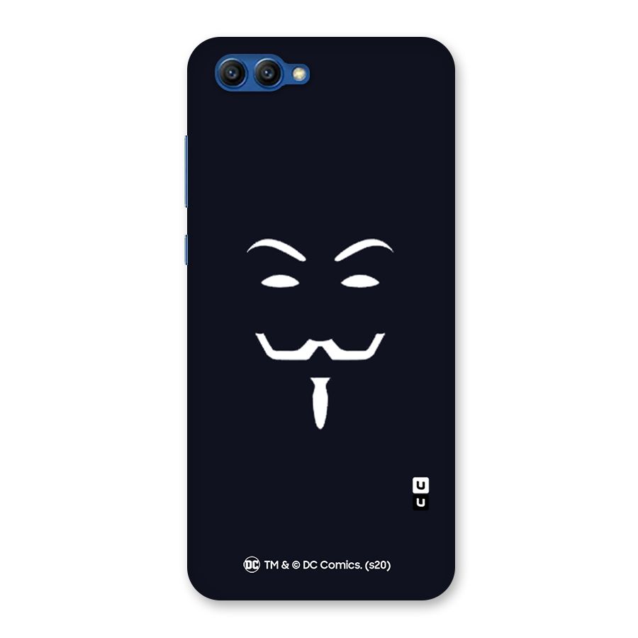 Minimal Anonymous Mask Back Case for Honor View 10