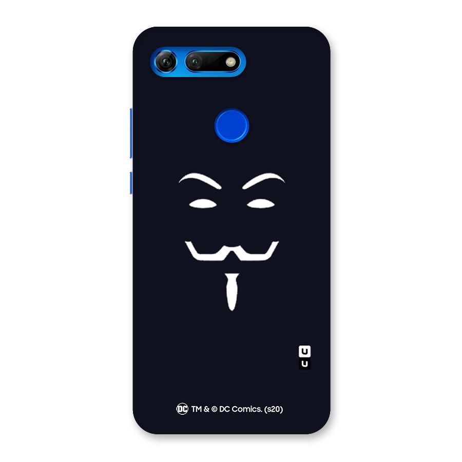 Minimal Anonymous Mask Back Case for Honor View 20