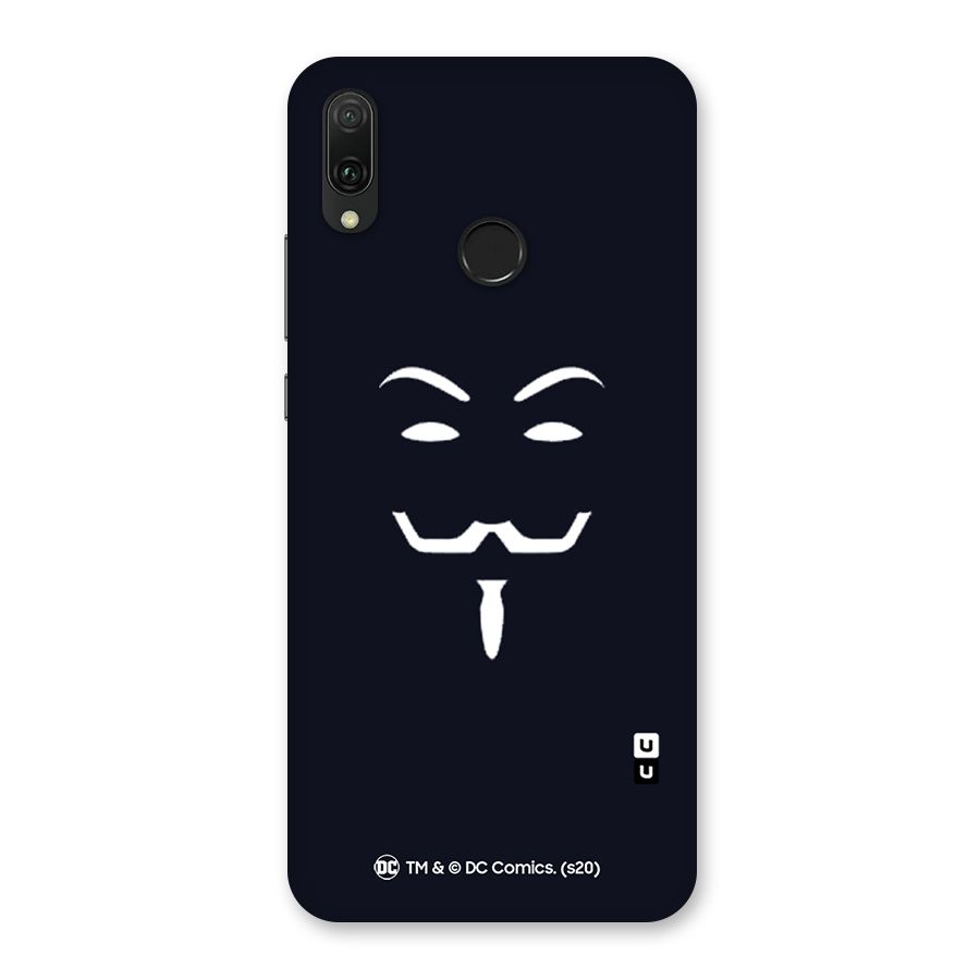 Minimal Anonymous Mask Back Case for Huawei Y9 (2019)