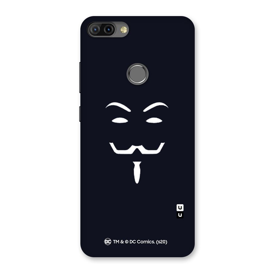 Minimal Anonymous Mask Back Case for Infinix Hot 6 Pro