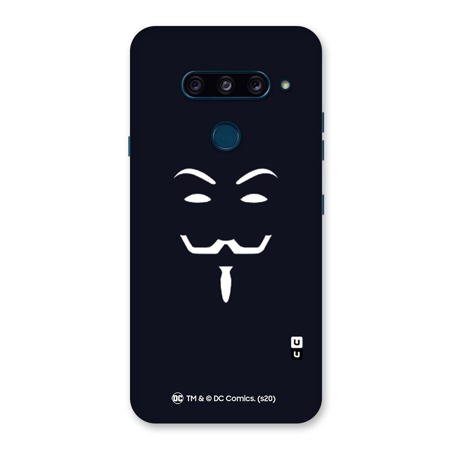 Minimal Anonymous Mask Back Case for LG  V40 ThinQ