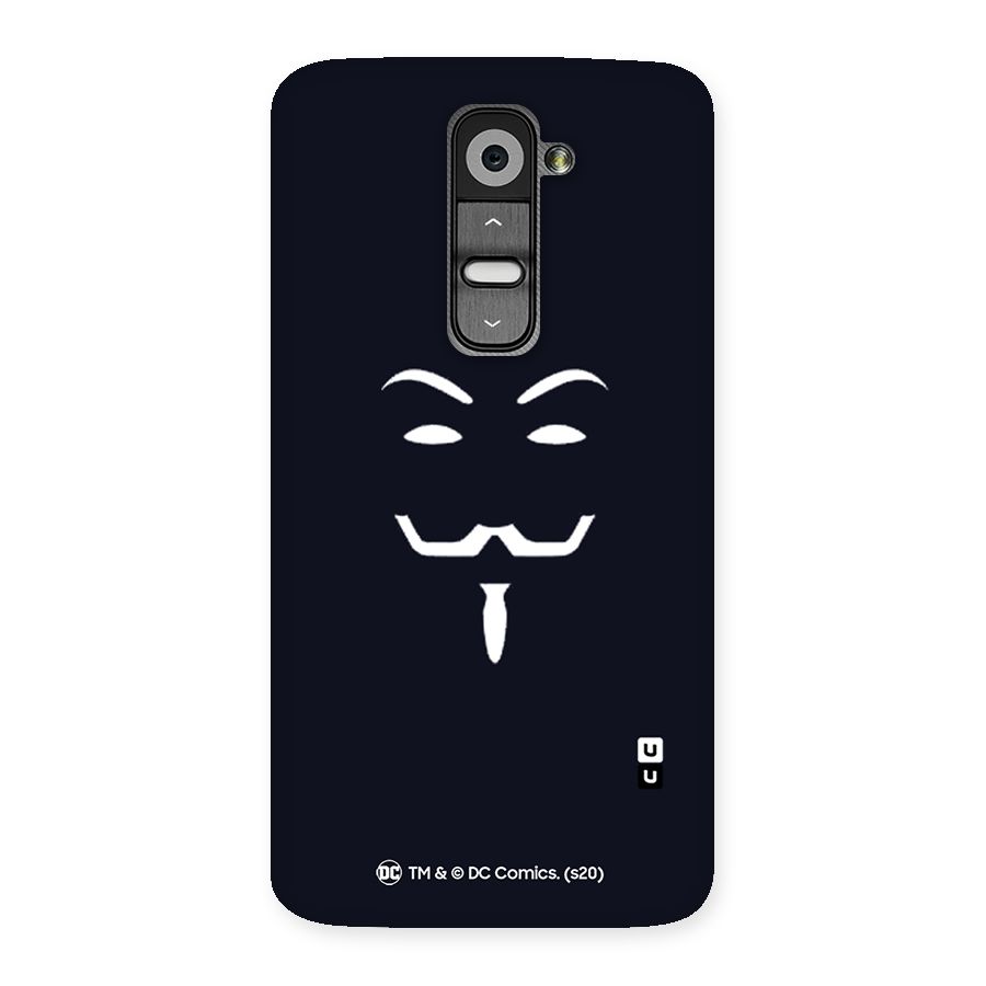 Minimal Anonymous Mask Back Case for LG G2
