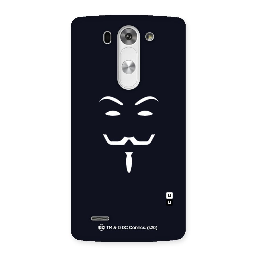 Minimal Anonymous Mask Back Case for LG G3 Mini