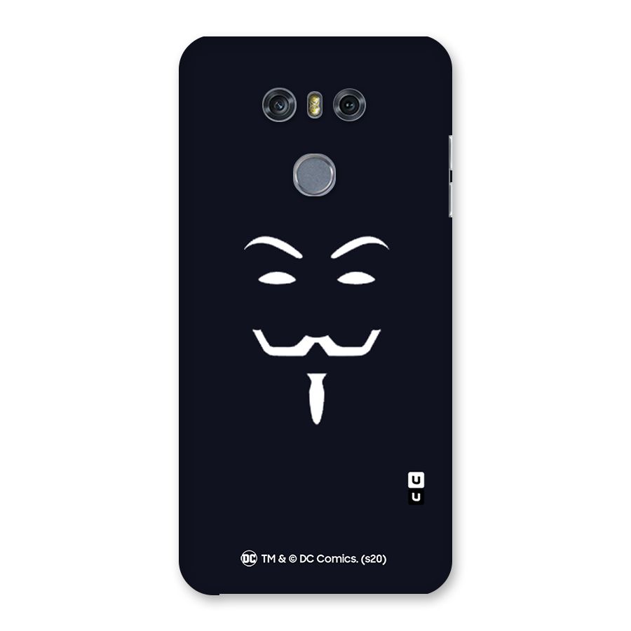Minimal Anonymous Mask Back Case for LG G6