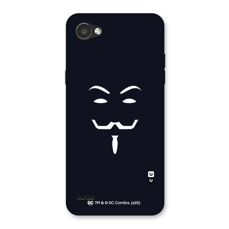Minimal Anonymous Mask Back Case for LG Q6