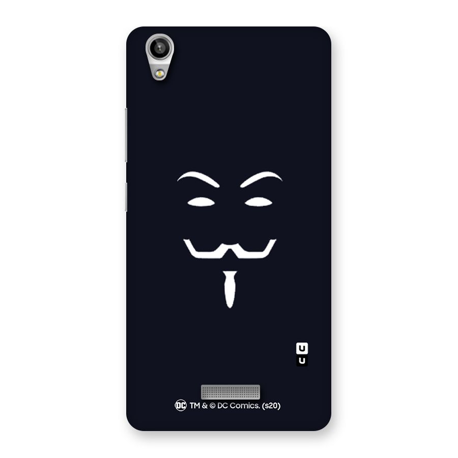 Minimal Anonymous Mask Back Case for Lava-Pixel-V1