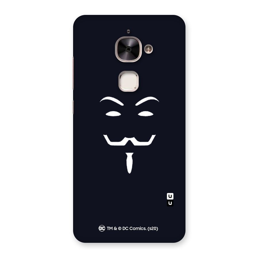 Minimal Anonymous Mask Back Case for Le 2