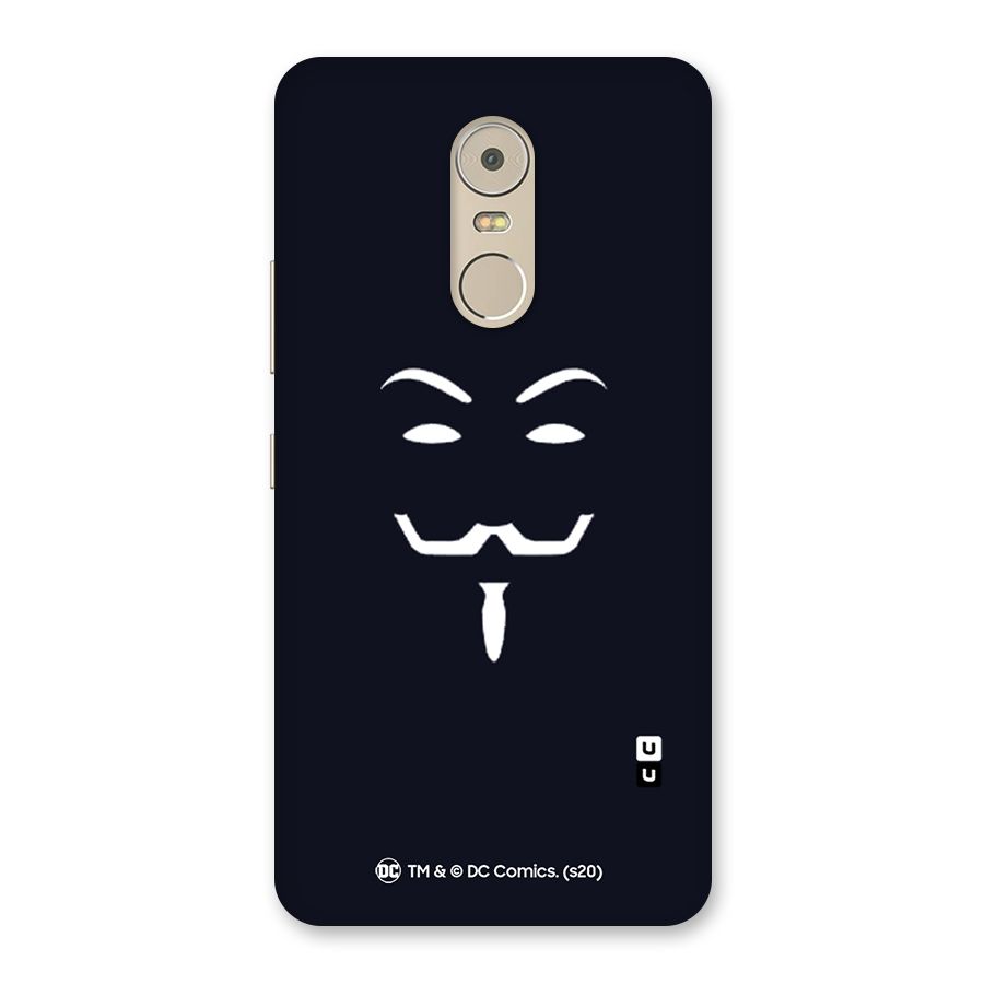 Minimal Anonymous Mask Back Case for Lenovo K6 Note