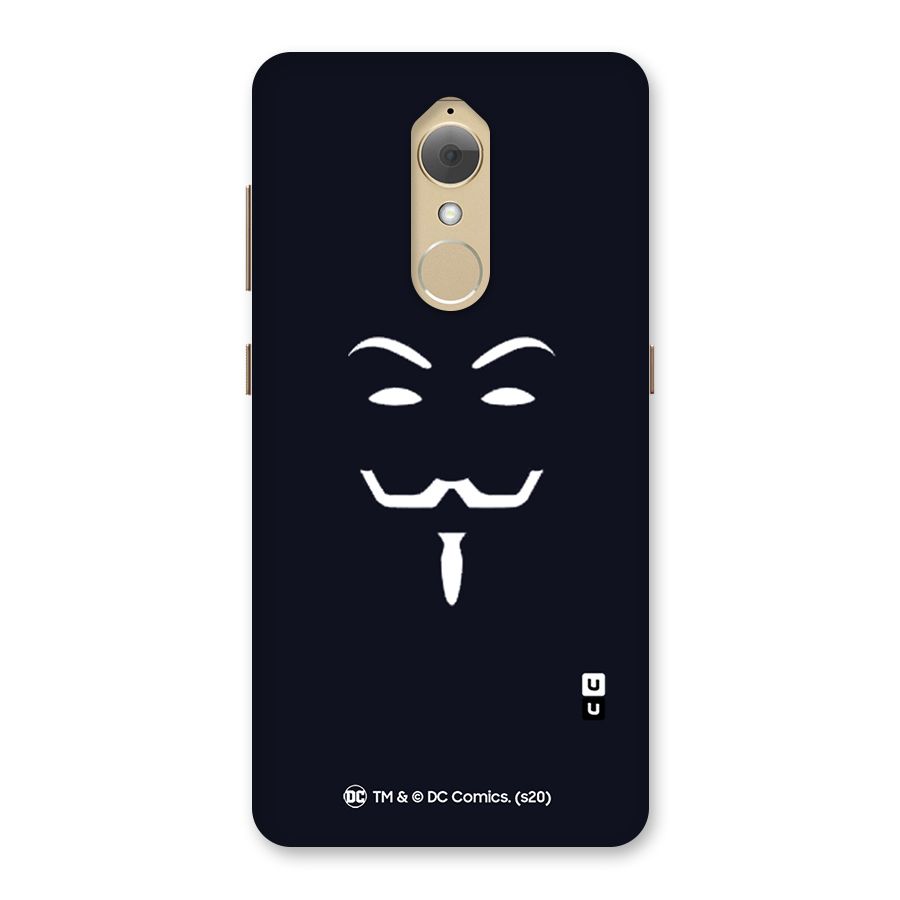 Minimal Anonymous Mask Back Case for Lenovo K8